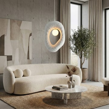 Brilagi - Lustr na lanku WABI SABI 1xG9/8W/230V bílá