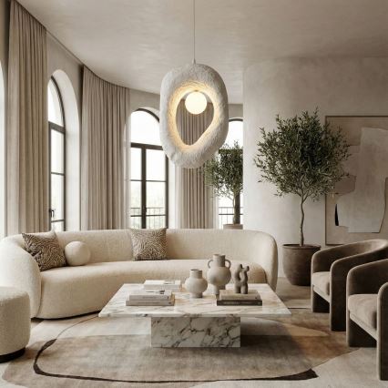 Brilagi - Lustr na lanku WABI SABI 1xG9/8W/230V bílá