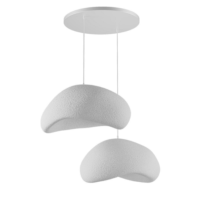 Brilagi - Lustr na lanku WABI SABI 2xE27/40W/230V pr. 60 cm bílá
