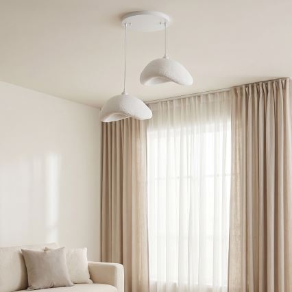 Brilagi - Lustr na lanku WABI SABI 2xE27/40W/230V pr. 74 cm bílá