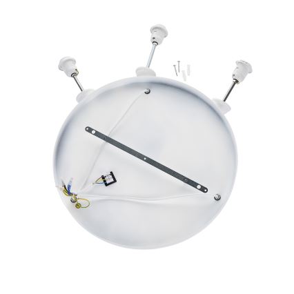 Brilagi - Lustr na lanku WABI SABI 3xE27/40W/230V pr. 82 cm bílá