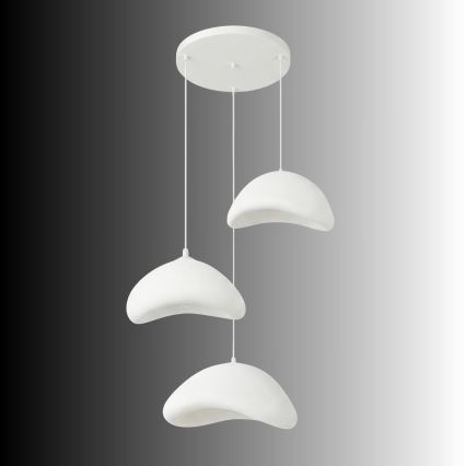 Brilagi - Lustr na lanku WABI SABI 3xE27/40W/230V pr. 82 cm bílá