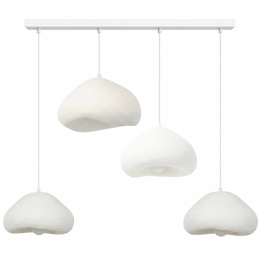 Brilagi - Lustr na lanku WABI SABI 4xE27/40W/230V bílá