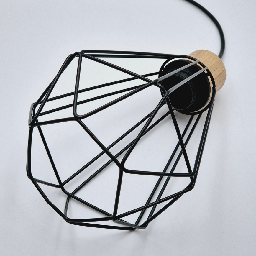 Brilagi - Lustr na lanku WOODY BASKET 1xE27/60W/230V dub