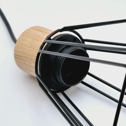 Brilagi - Lustr na lanku WOODY BASKET 1xE27/60W/230V dub
