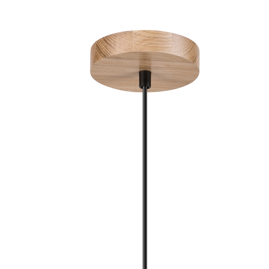 Brilagi - Lustr na lanku WOODY BASKET 1xE27/60W/230V dub