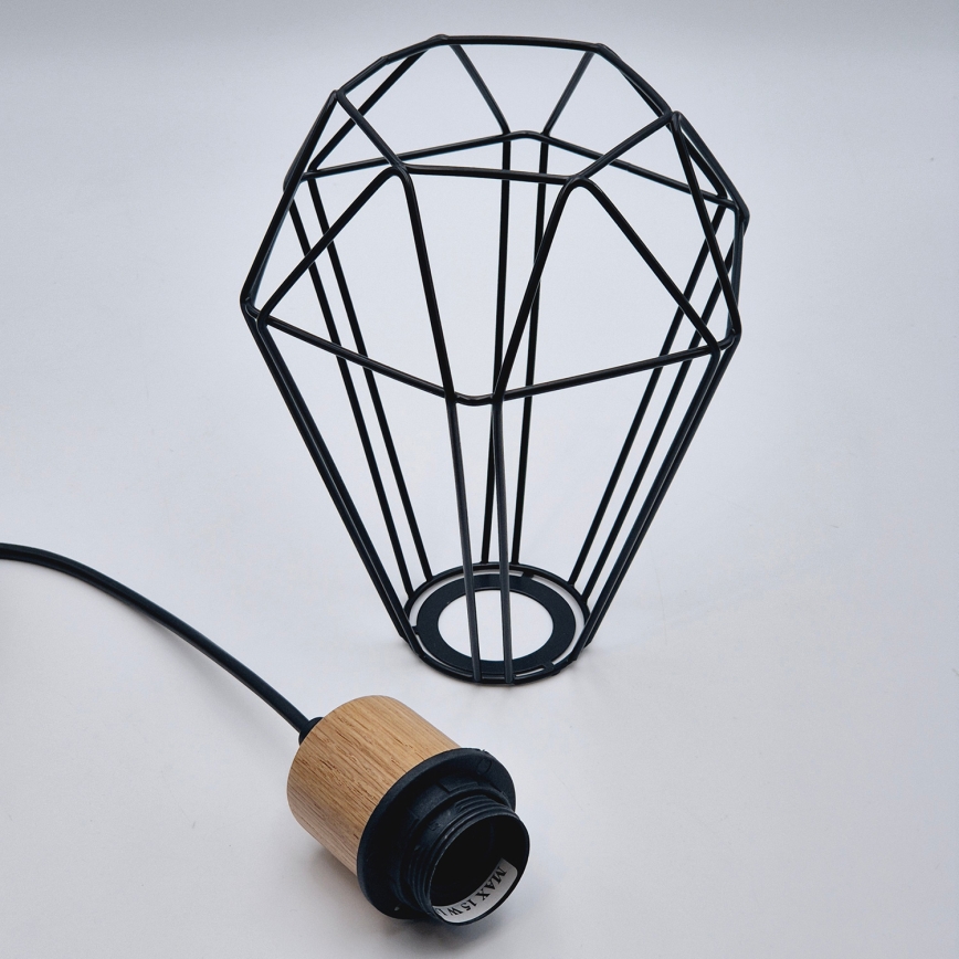 Brilagi - Lustr na lanku WOODY BASKET 3xE27/60W/230V dub