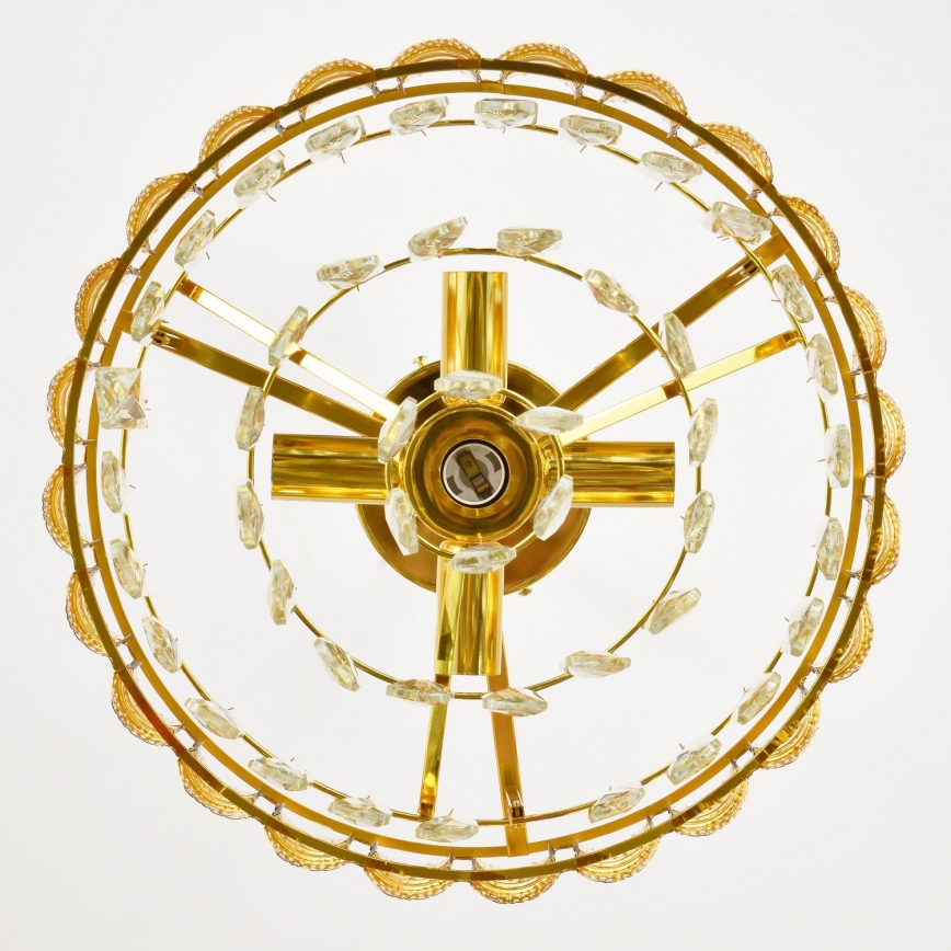 Brilagi - Lustr na řetězu CRISTAL 5xE14/40W/230V pr. 38 cm