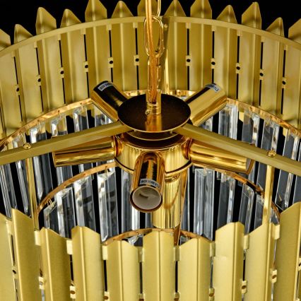 Brilagi - Lustr na řetězu CRISTAL 5xE14/40W/230V pr. 45 cm