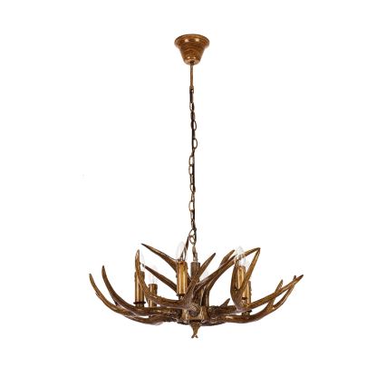 Brilagi - Lustr na řetězu DEER 6xE14/10W/230V pr. 70 cm