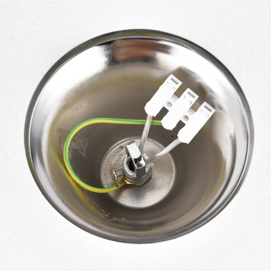 Brilagi - Lustr na řetězu ECLIPSE 5xE14/10W/230V pr. 38 cm stříbrná