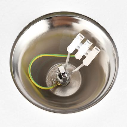 Brilagi - Lustr na řetězu ECLIPSE 7xE14/10W/230V pr. 48 cm stříbrná