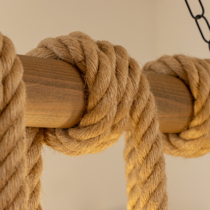 Brilagi - Lustr na řetězu KOS 6xE27/60W/230V buk