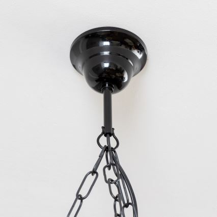 Brilagi - Lustr na řetězu QUEEN 3xE14/40W/230V buk/ořech