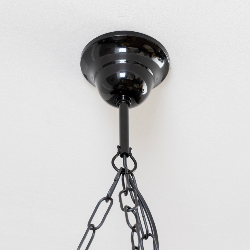 Brilagi - Lustr na řetězu QUEEN 3xE14/40W/230V buk/ořech