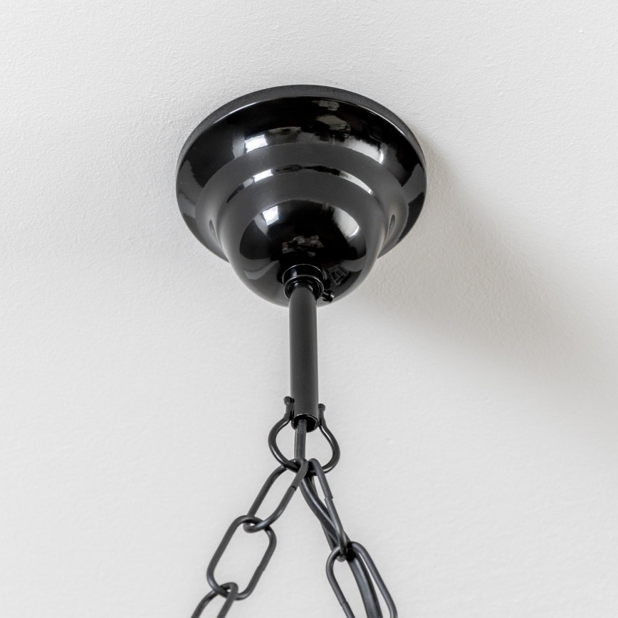 Brilagi - Lustr na řetězu QUEEN 4xE14/40W/230V buk/ořech