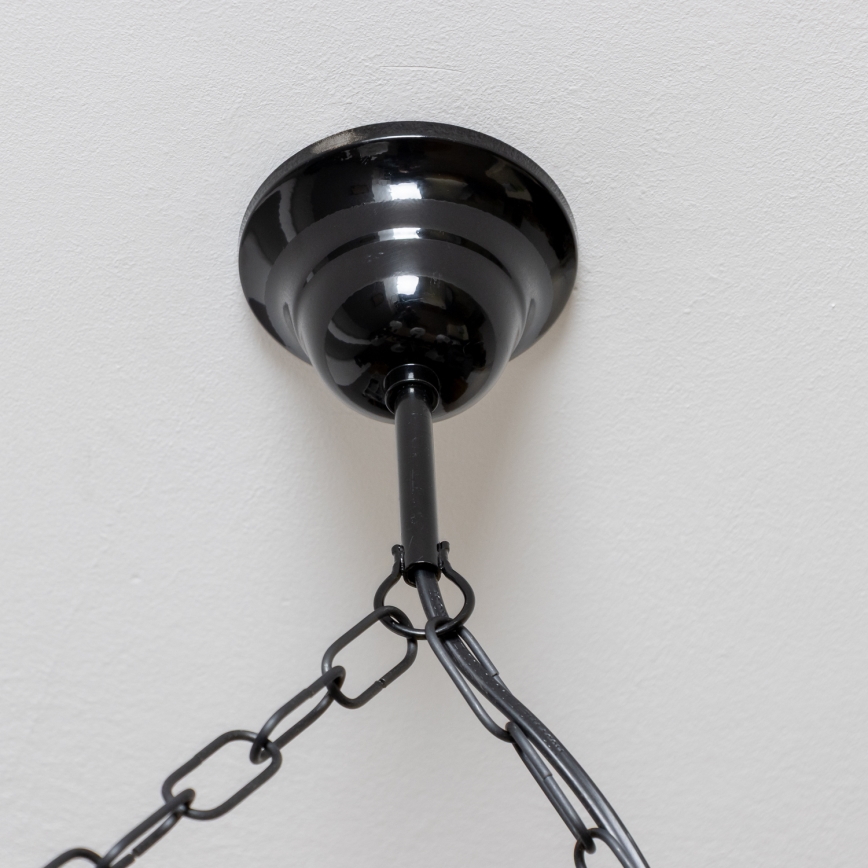 Brilagi - Lustr na řetězu QUEEN 6xE14/40W/230V buk/ořech