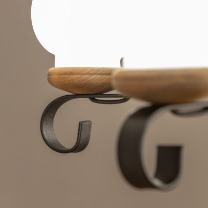 Brilagi - Lustr na řetězu ROATA 5xE14/40W/230V pr. 50 cm buk