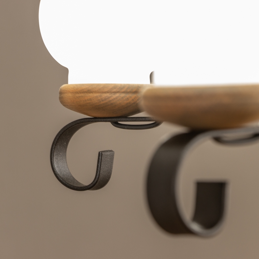 Brilagi - Lustr na řetězu ROATA 5xE14/40W/230V pr. 50 cm buk