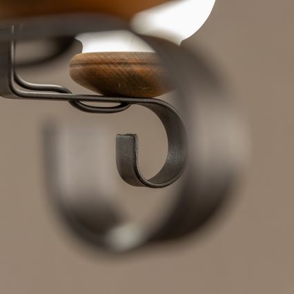 Brilagi - Lustr na řetězu ROATA 5xE14/40W/230V pr. 70 cm buk