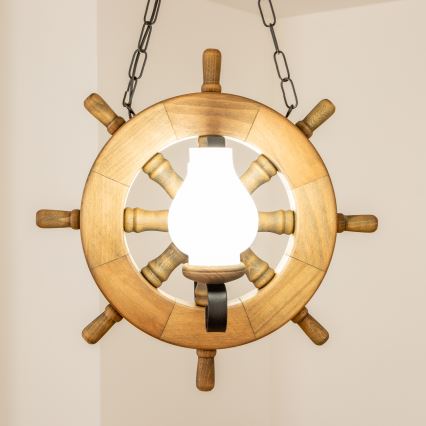 Brilagi - Lustr na řetězu TIMONA 2xE14/40W/230V buk