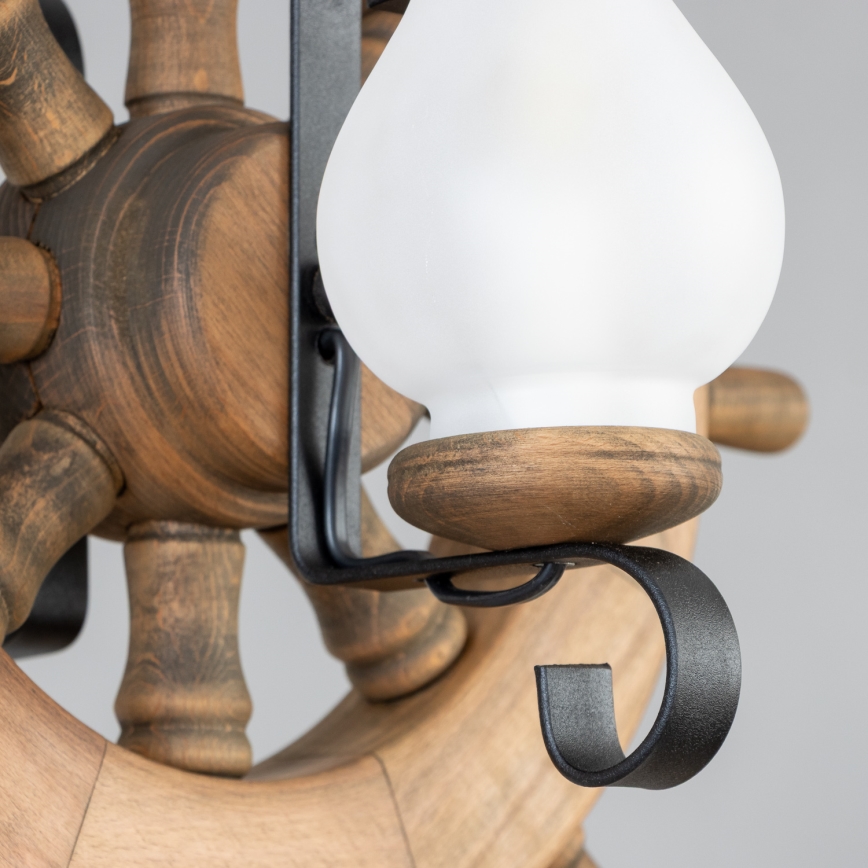 Brilagi - Lustr na řetězu TIMONA 2xE14/40W/230V buk