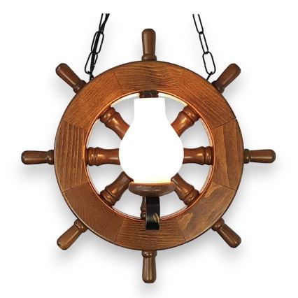 Brilagi - Lustr na řetězu TIMONA 2xE14/40W/230V buk/ořech