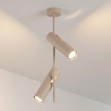 Brilagi - Lustr na tyči BRANCH 2xGU10/30W/230V béžová