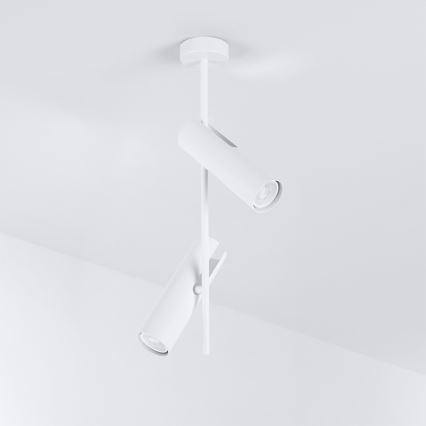 BRILAGI - Lustr na tyči BRANCH 2xGU10/30W/230V bílá