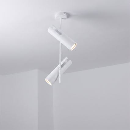 BRILAGI - Lustr na tyči BRANCH 2xGU10/30W/230V bílá