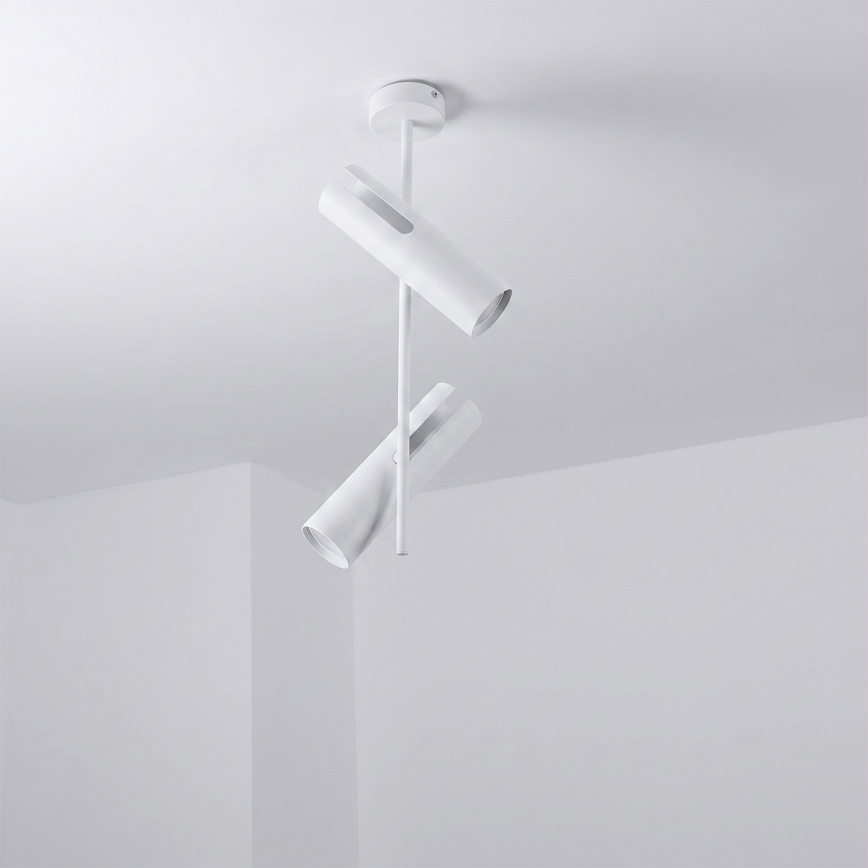 BRILAGI - Lustr na tyči BRANCH 2xGU10/30W/230V bílá