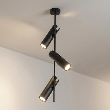 Brilagi - Lustr na tyči BRANCH 3xGU10/30W/230V černá