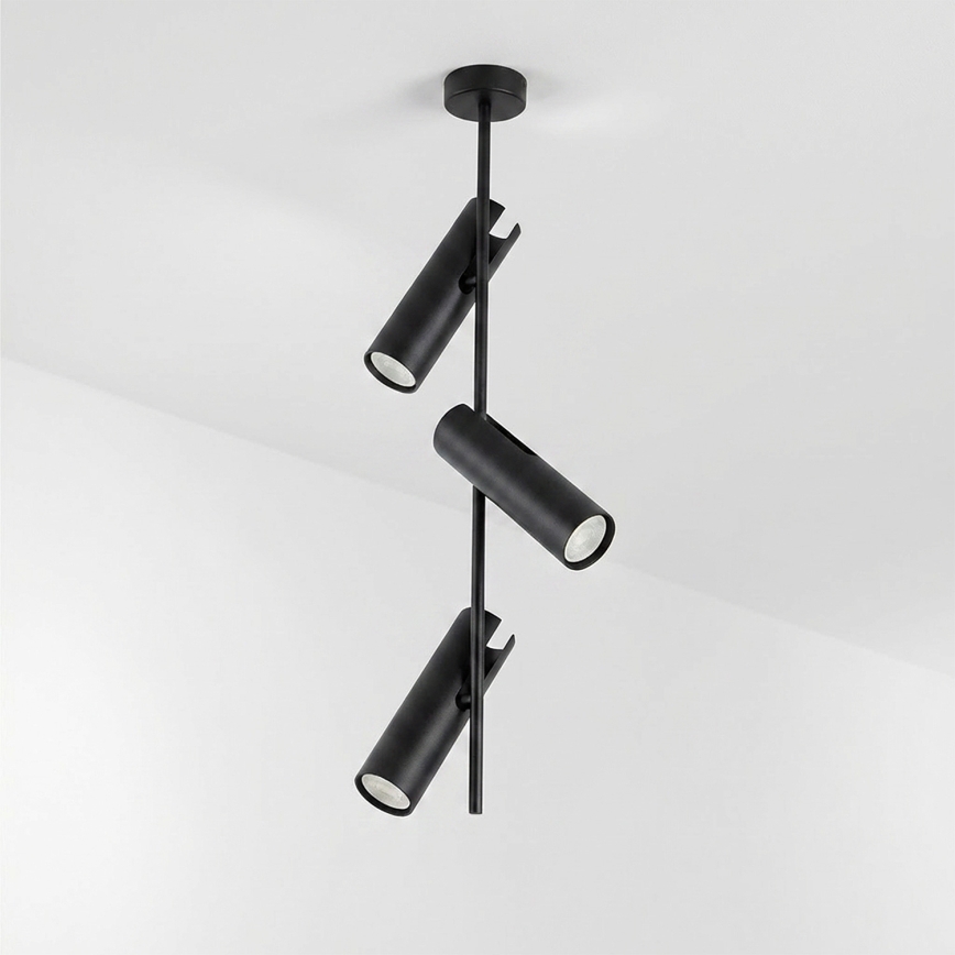 Brilagi - Lustr na tyči BRANCH 3xGU10/30W/230V černá