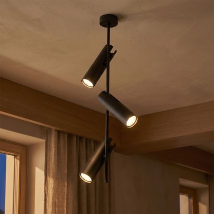 Brilagi - Lustr na tyči BRANCH 3xGU10/30W/230V černá