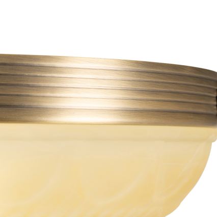 BRILAGI - Lustr na tyči DAHLIA 3xE27/40W/230V pr. 37 cm mosaz