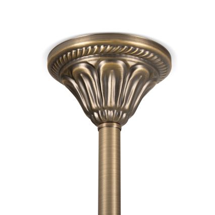BRILAGI - Lustr na tyči DAHLIA 3xE27/40W/230V pr. 37 cm mosaz