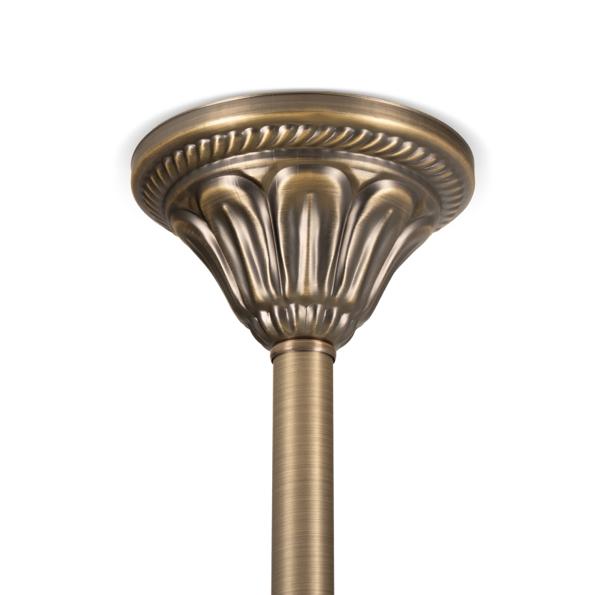 BRILAGI - Lustr na tyči DAHLIA 3xE27/40W/230V pr. 37 cm mosaz