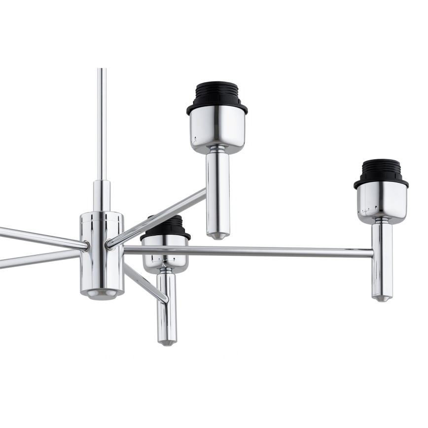 Brilagi - Lustr na tyči MONTE 5xE27/60W/230V béžová/lesklý chrom