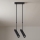 Brilagi - Lustr na tyči SELE 2xGU10/30W/230V černá