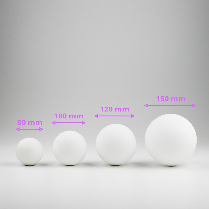 Brilagi - Náhradní sklo k lustru, nástěnnému svítidlu a lampě MISTEL, MILLA pr. 10 cm bílá