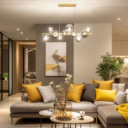 Brilagi - Náhradní sklo k lustru, nástěnnému svítidlu a lampě MISTEL, MILLA pr. 15 cm kouřová