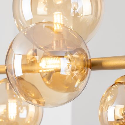 Brilagi - Náhradní sklo k lustru, nástěnnému svítidlu a lampě MISTEL, MILLA pr. 15 cm zlatá