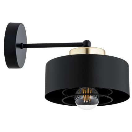 Brilagi - Nástěnná lampa 1xE27/60W/230V černá/zlatá