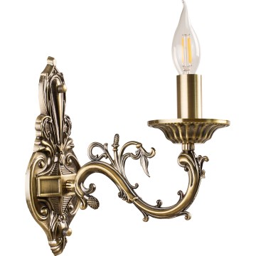 Brilagi - Nástěnná lampa CLASSIC 1xE14/10W/230V mosaz