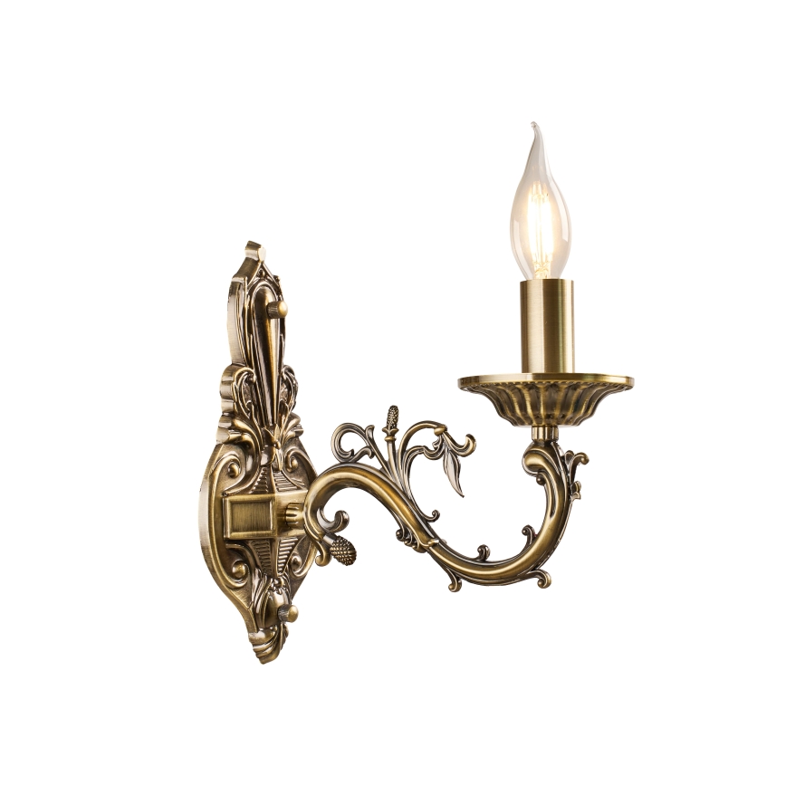 Brilagi - Nástěnná lampa CLASSIC 1xE14/10W/230V mosaz