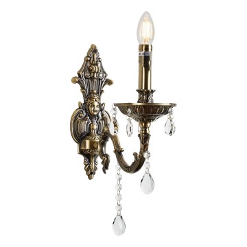 Brilagi - Nástěnná lampa CLASSIC 1xE14/60W/230V mosaz