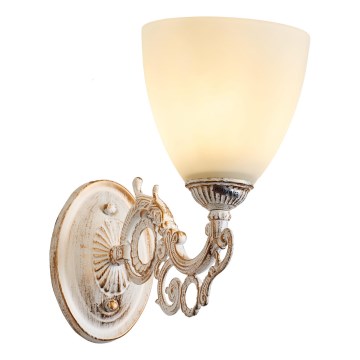 Brilagi - Nástěnná lampa CLASSIC 1xE27/60W/230V krémová/patina