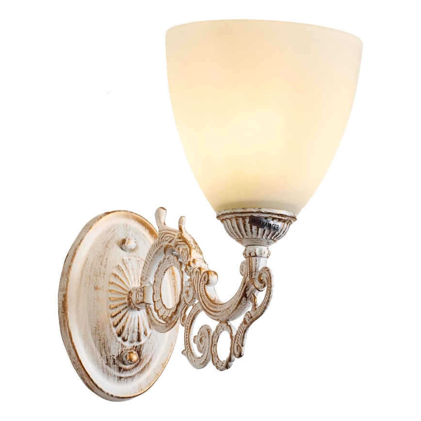 Brilagi - Nástěnná lampa CLASSIC 1xE27/60W/230V krémová/patina