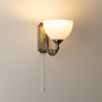 Brilagi - Nástěnná lampa CLASSIC 1xE27/60W/230V mosaz