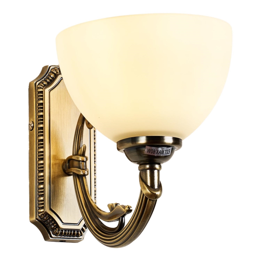 Brilagi - Nástěnná lampa CLASSIC 1xE27/60W/230V mosaz